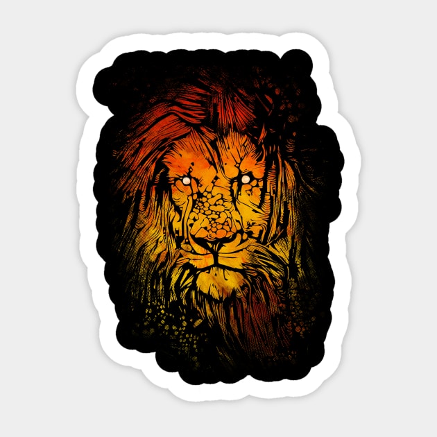 Lion Sticker by valsymot